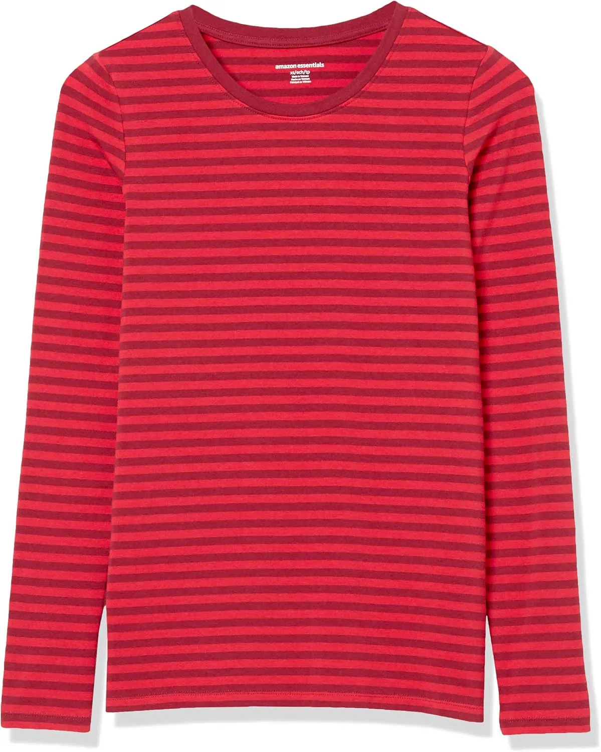 Amazon Essentials Women's Classic-Fit Long-Sleeve Crewneck T-Shirt (Available in Plus Size)