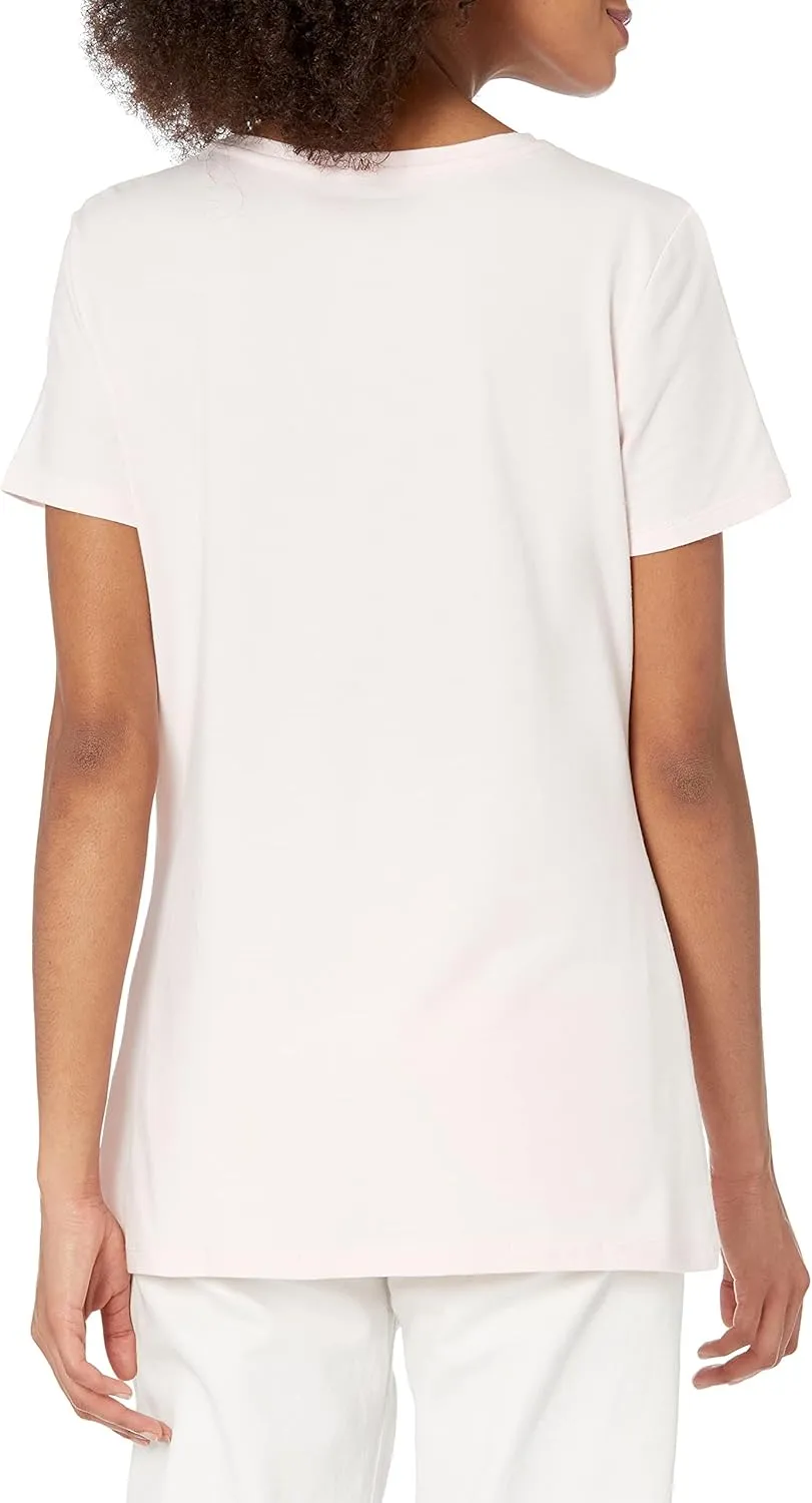 Amazon Essentials Women's Classic-Fit Short-Sleeve Crewneck T-Shirt, Multipacks