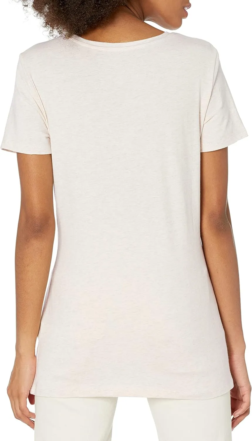 Amazon Essentials Women's Classic-Fit Short-Sleeve V-Neck T-Shirt, Multipacks