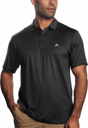 Arctic Cool Men’s Polo Instant Cooling Moisture Wicking Performance UPF 50  Short Sleeve Polo