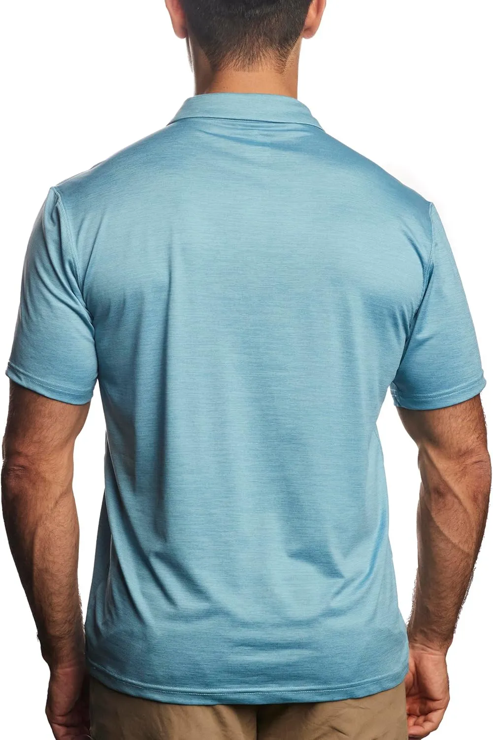 Arctic Cool Men’s Polo Instant Cooling Moisture Wicking Performance UPF 50  Short Sleeve Polo