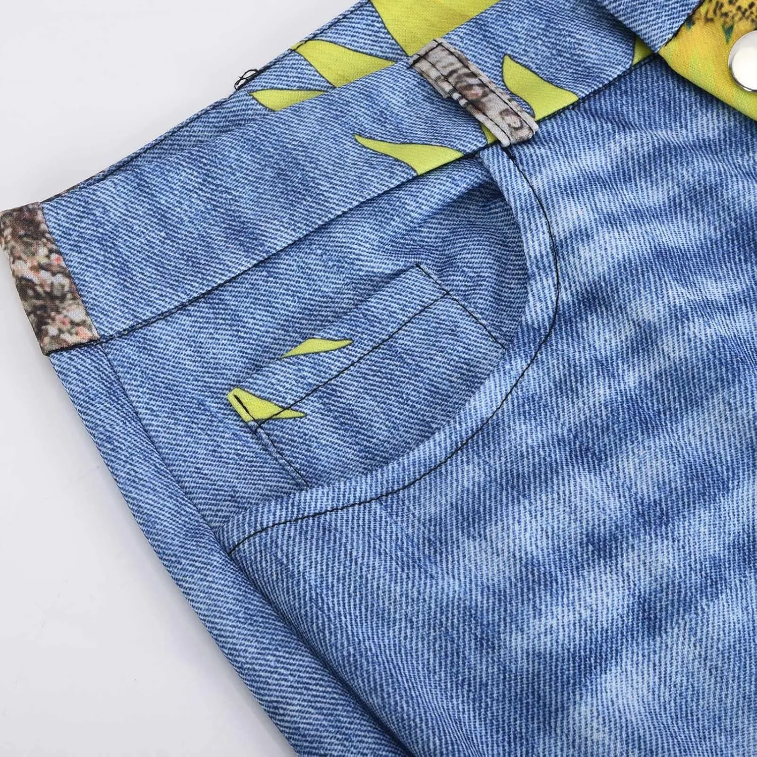 Bell Bottom Jeans Trendy High Waisted Stretchy Flare Jeans Casual Button Stretch Wide Leg Denim Pants