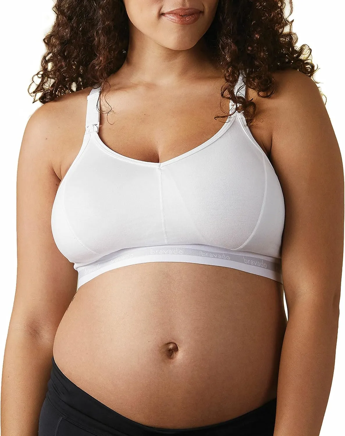Bravado Designs Women's Original Sleep Nursing Bra, Full Cup Maternity Bra for Breastfeeding
