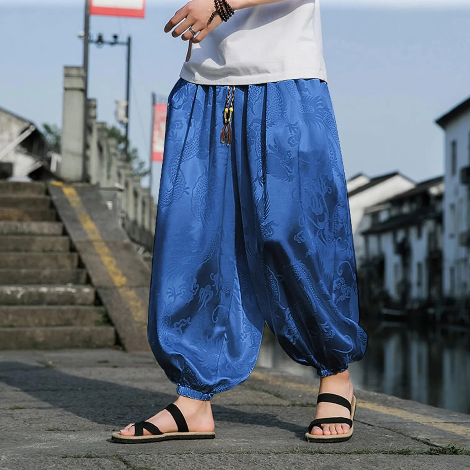 Cargo Pants for Men Relaxed Fit Hiking Pants Workout Joggers Sweatpants for Men Men's Athletic Sweatpants Loose Fit