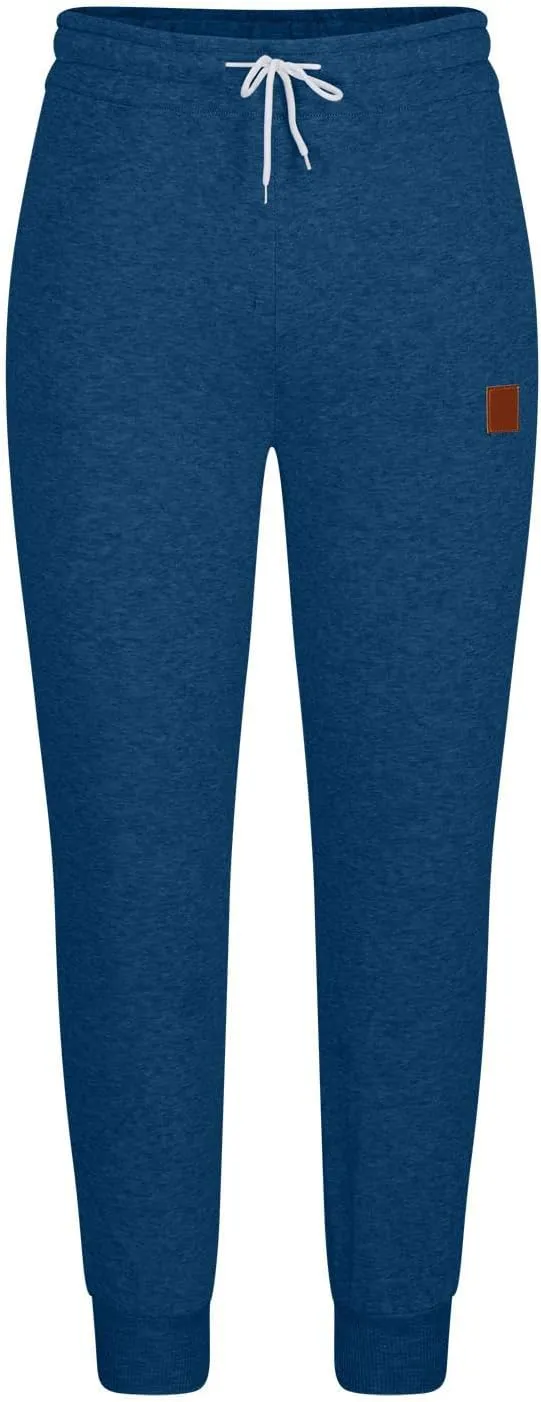 Cargo Sweatpants for Men Drawstring Loose Fit Fleece Joggers Elastic Waist Sports Athletic Trousers with Pockets