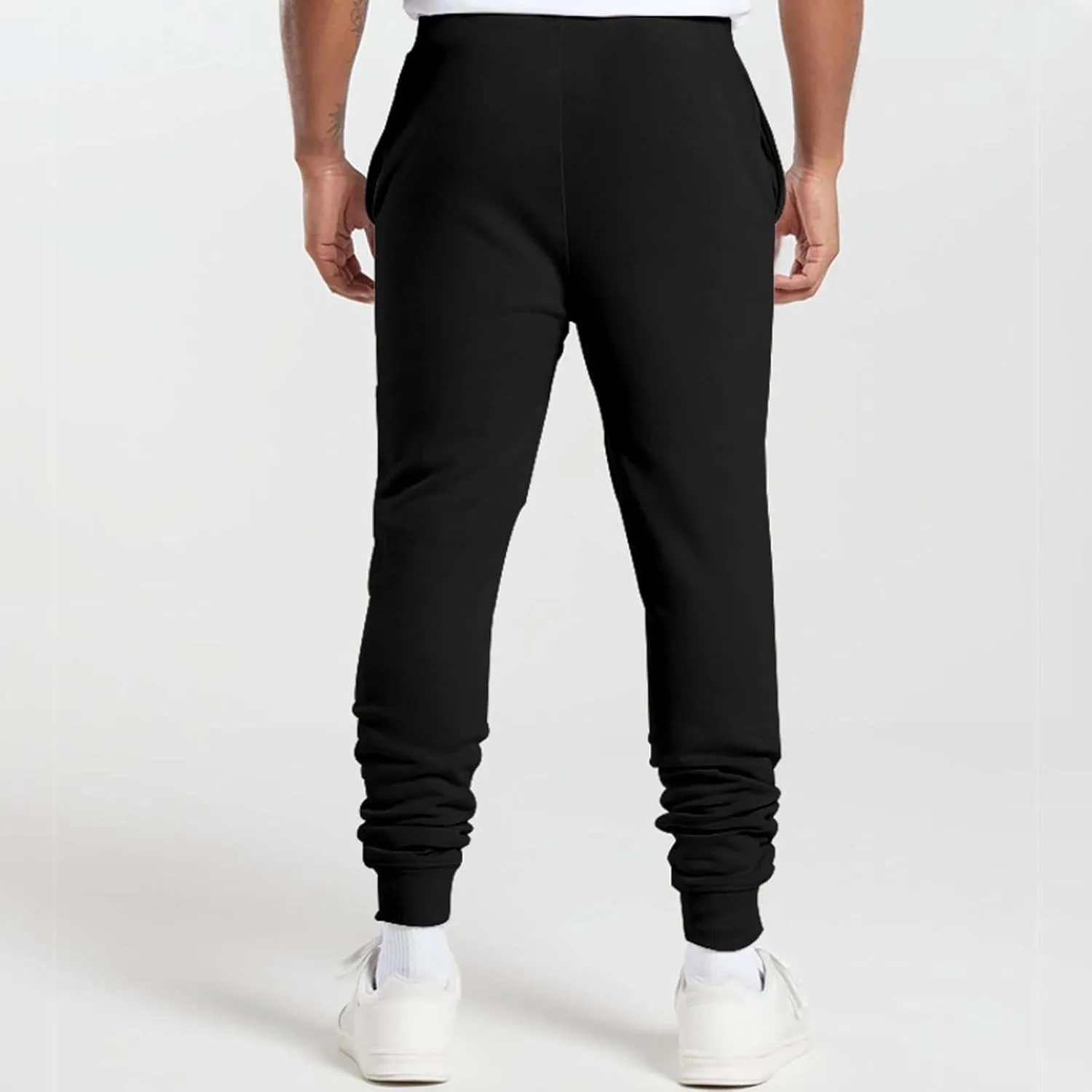 Cargo Sweatpants for Men Loose Fit Casual Pants Active Athletic Workout Baggy Jogger Drawstring Pants with Pockets