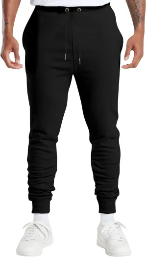 Cargo Sweatpants for Men Loose Fit Casual Pants Active Athletic Workout Baggy Jogger Drawstring Pants with Pockets
