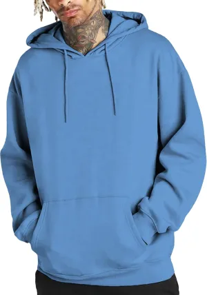 Casual Unisex Hoodies Sweatshirt for Men Women, Comfortable Lightweight Fleece Adult Pullover with Pockets