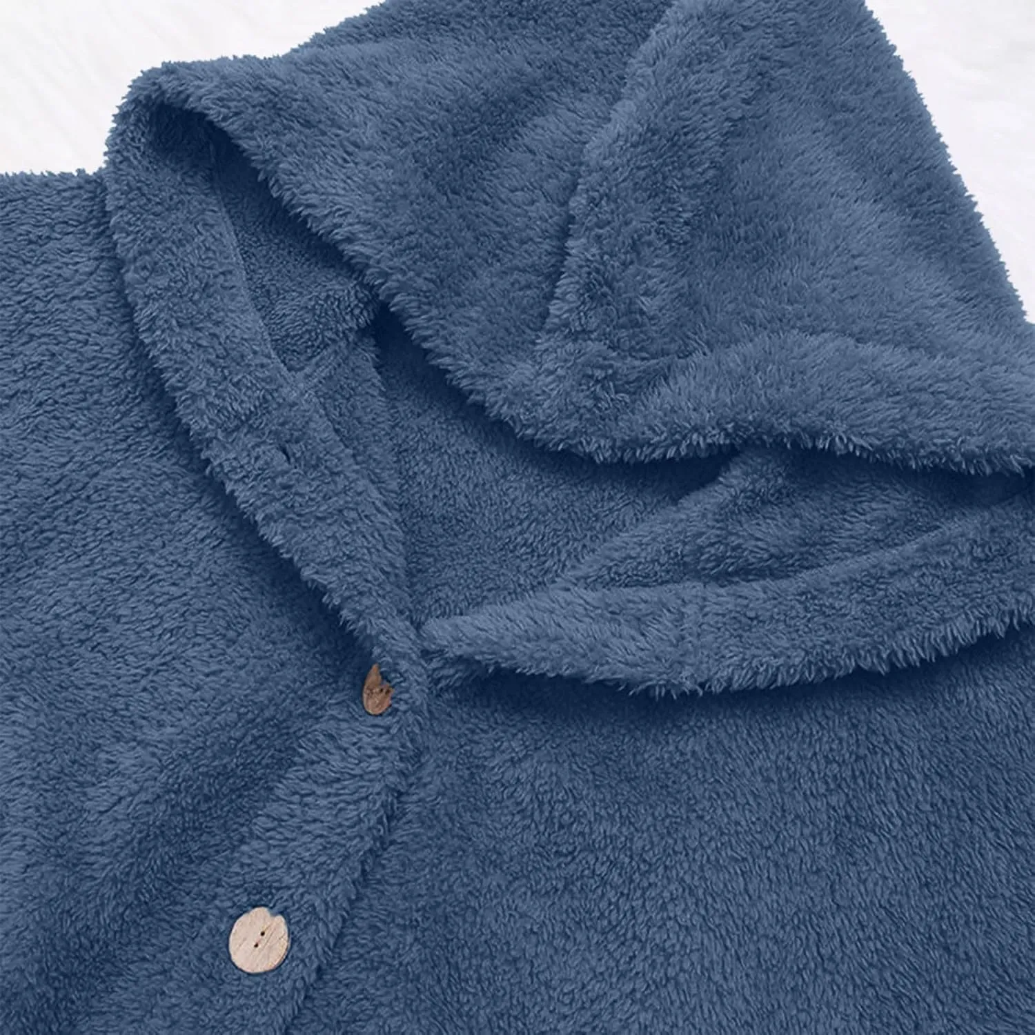 Ceboyel Womens Fuzzy Fleece Jackets Sherpa Winter Coats Cardigan Button Down Teddy Coat Hoodie Trendy Warm Loungewear 2023