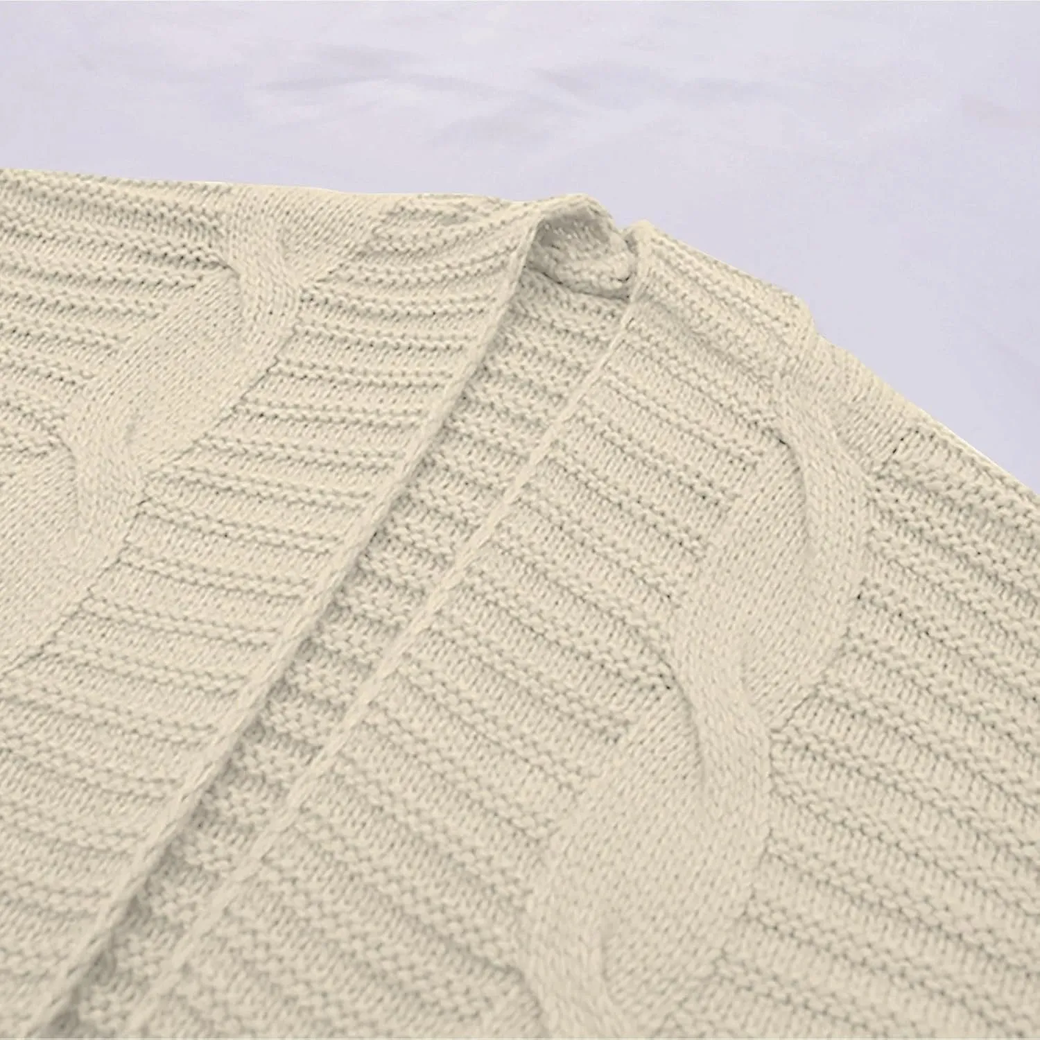ChicCrate Women's Soft Knit Cardigan Sweater 2025 Fall Winter Trendy Clothes Long Sleeve Loose Outerwear Coats