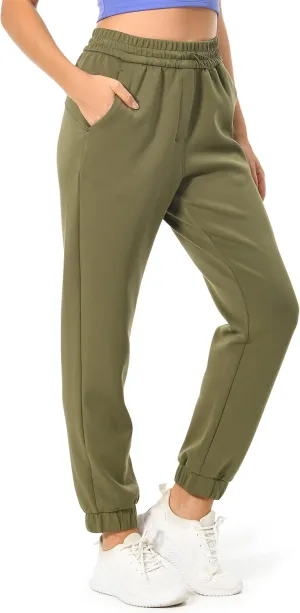 Colorfulkoala Women's High Waisted Ultra Soft Modal Joggers Running Sweatpants Casual Lounge Pants with Pockets