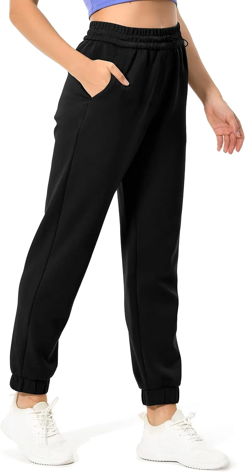 Colorfulkoala Women's High Waisted Ultra Soft Modal Joggers Running Sweatpants Casual Lounge Pants with Pockets