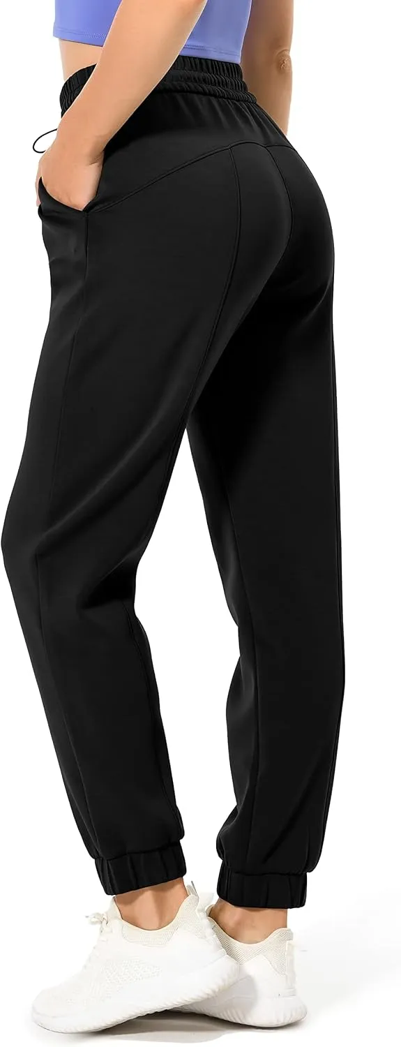 Colorfulkoala Women's High Waisted Ultra Soft Modal Joggers Running Sweatpants Casual Lounge Pants with Pockets