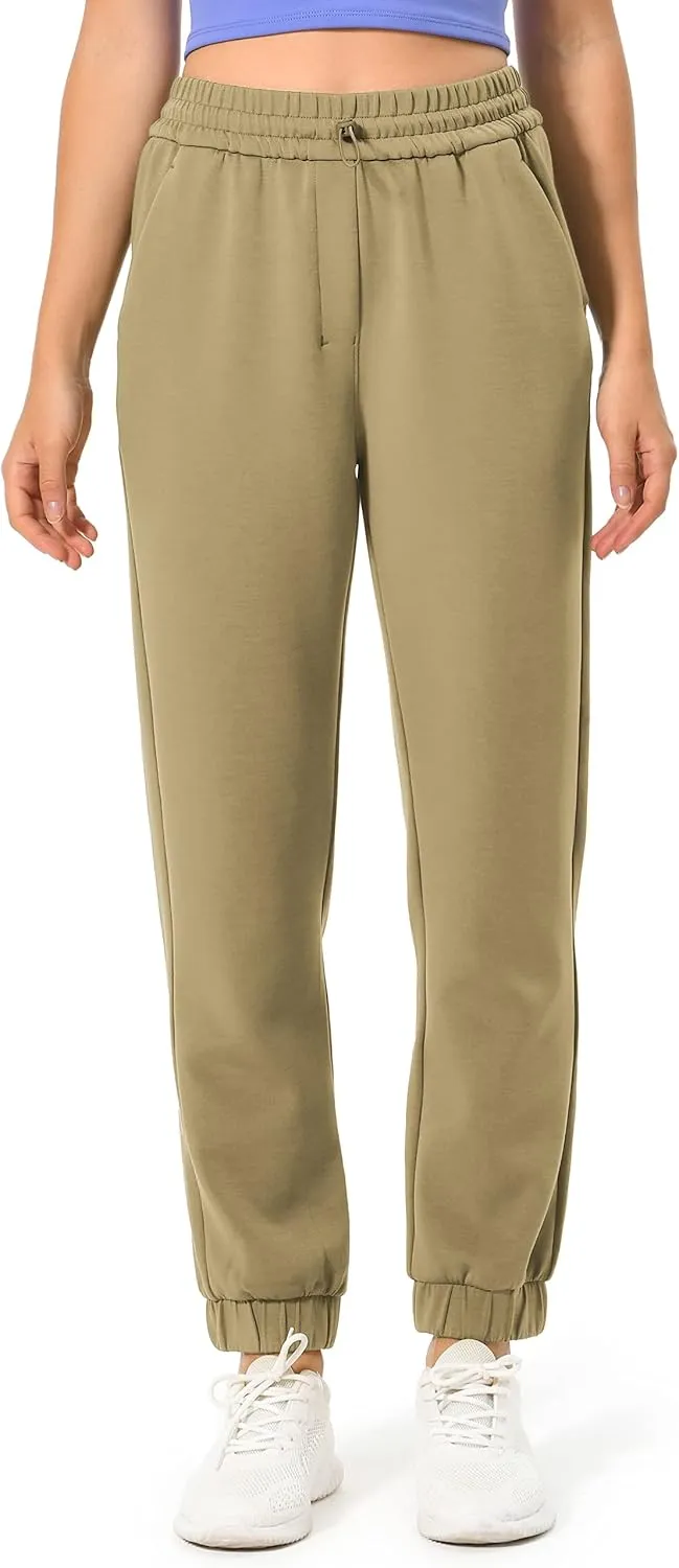 Colorfulkoala Women's High Waisted Ultra Soft Modal Joggers Running Sweatpants Casual Lounge Pants with Pockets