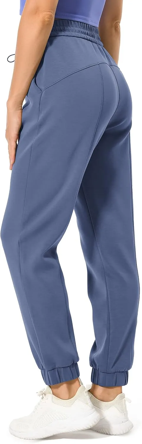 Colorfulkoala Women's High Waisted Ultra Soft Modal Joggers Running Sweatpants Casual Lounge Pants with Pockets