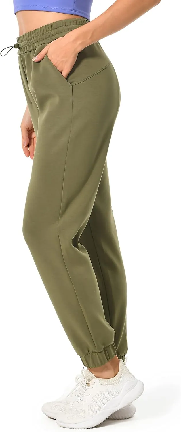 Colorfulkoala Women's High Waisted Ultra Soft Modal Joggers Running Sweatpants Casual Lounge Pants with Pockets