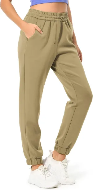 Colorfulkoala Women's High Waisted Ultra Soft Modal Joggers Running Sweatpants Casual Lounge Pants with Pockets