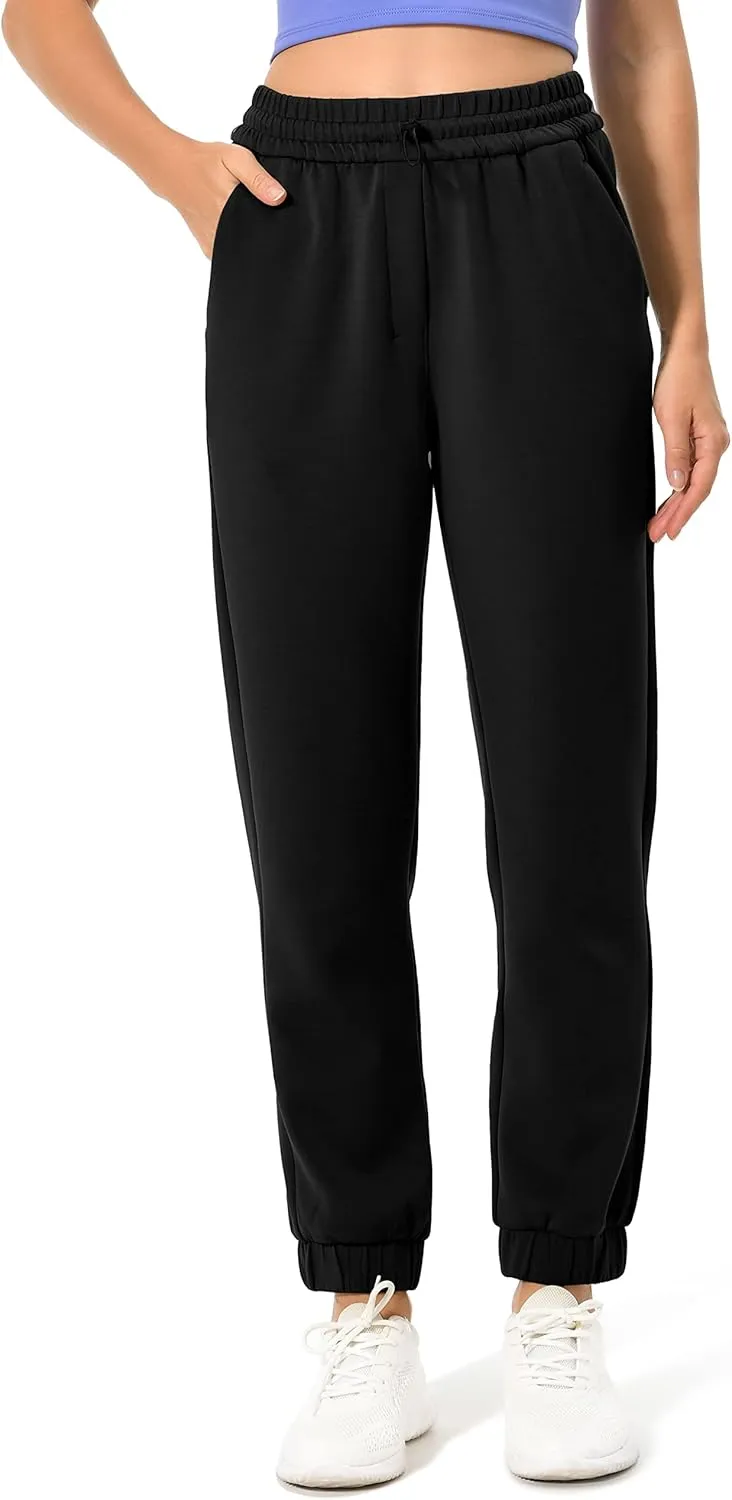 Colorfulkoala Women's High Waisted Ultra Soft Modal Joggers Running Sweatpants Casual Lounge Pants with Pockets