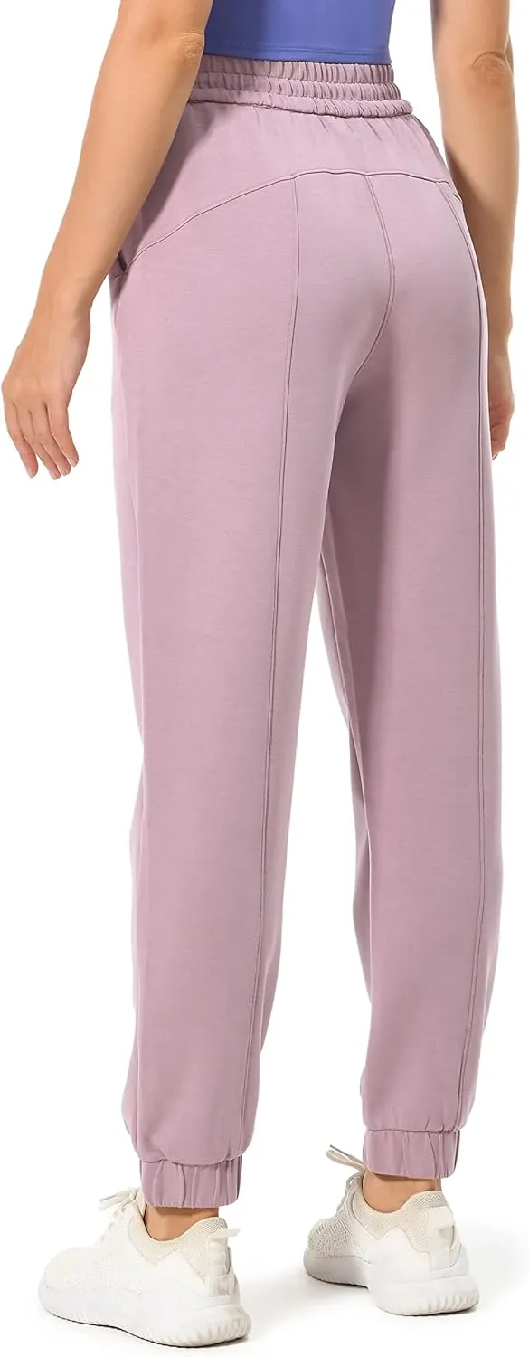 Colorfulkoala Women's High Waisted Ultra Soft Modal Joggers Running Sweatpants Casual Lounge Pants with Pockets