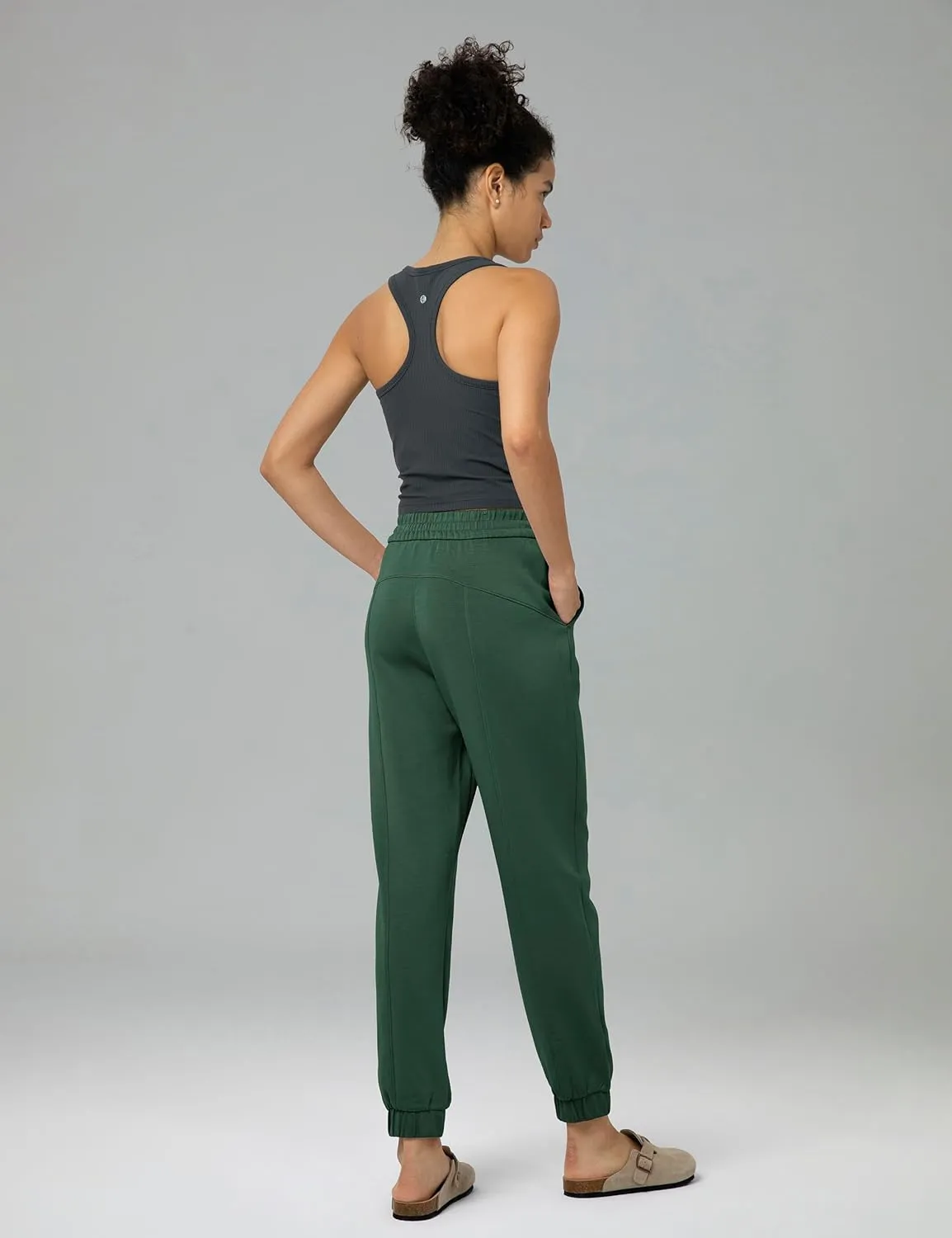 Colorfulkoala Women's High Waisted Ultra Soft Modal Joggers Running Sweatpants Casual Lounge Pants with Pockets