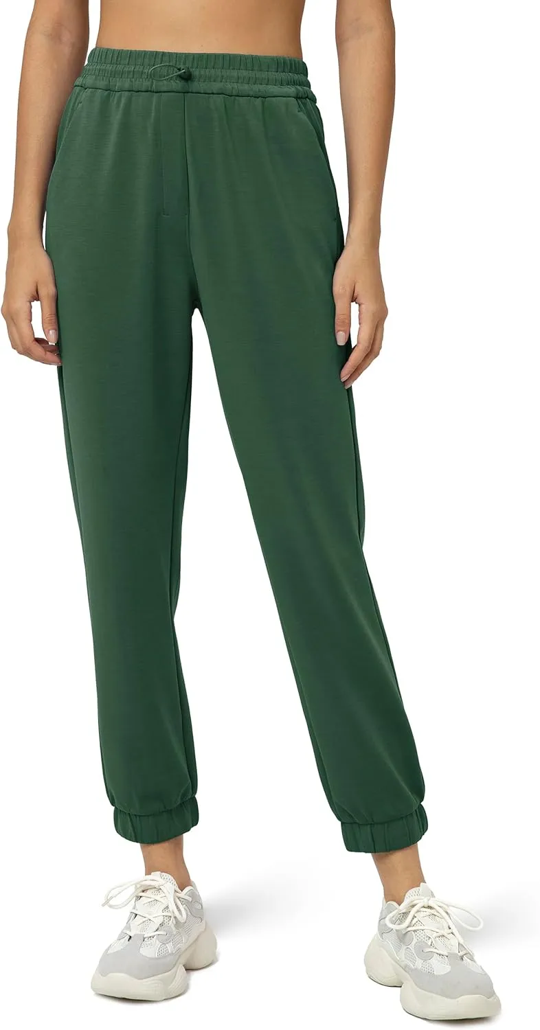 Colorfulkoala Women's High Waisted Ultra Soft Modal Joggers Running Sweatpants Casual Lounge Pants with Pockets