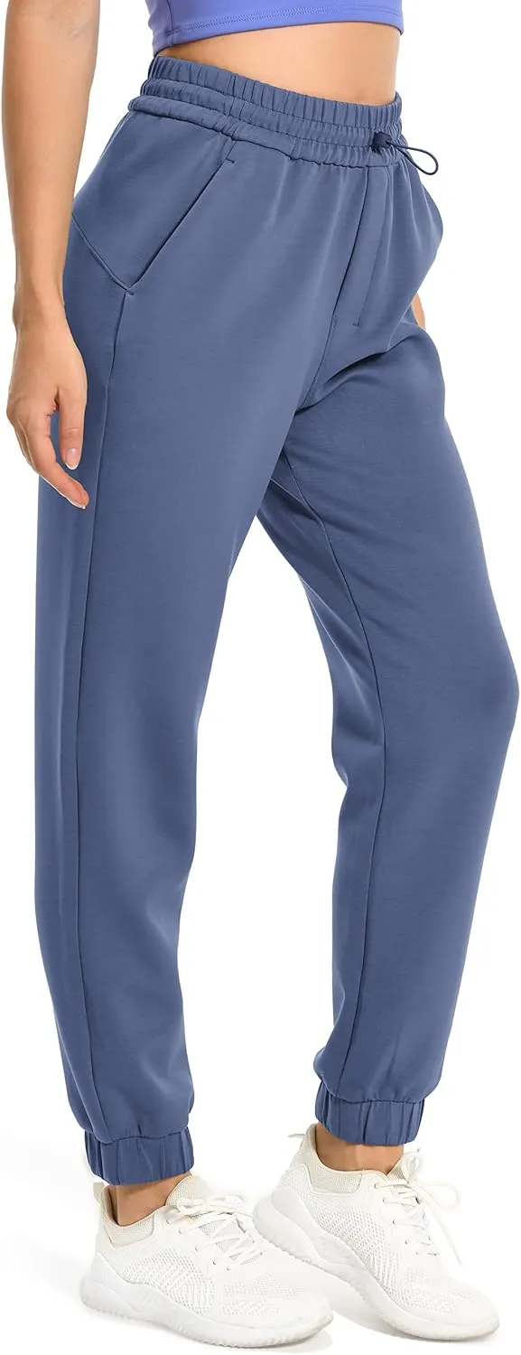 Colorfulkoala Women's High Waisted Ultra Soft Modal Joggers Running Sweatpants Casual Lounge Pants with Pockets