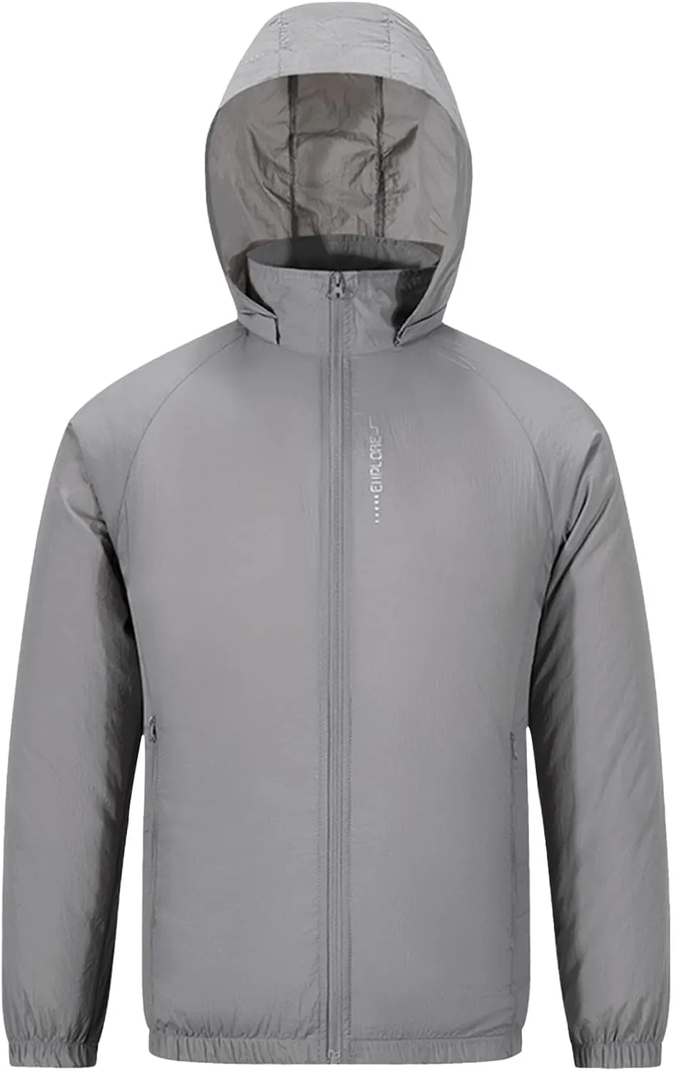 Cooling Fan Jacket For Men USB Sun Protective Track Jackets Air Conditioning Fishing Top Coat Cooling Hiking Hoodies