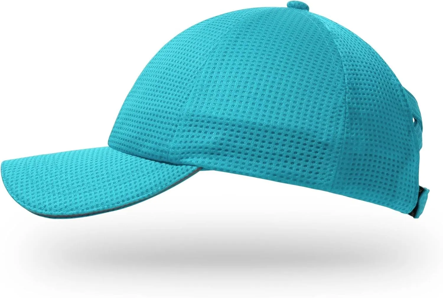 Criss Cross High Ponytail Baseball Cap for Women Lightweight Mesh Running Hat with Reflective Trim, Adjustable Fit for Sports
