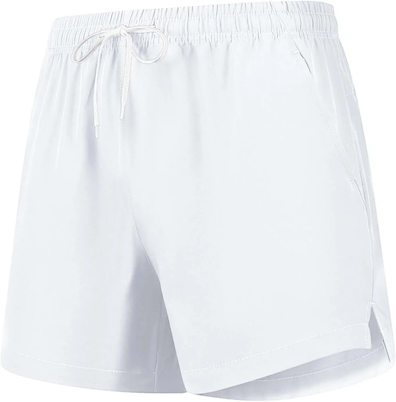 CRNTCEM Men's Quick Dry Athletic Running Shorts Lightweight Workout Bodybuilding Gym Training Elastic Wasit Sport Golf Short