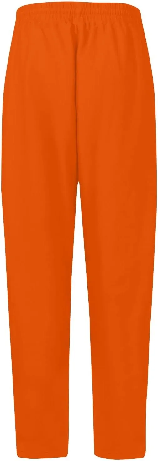high Waisted Pants for Women Elastic Waist Straight Leg Sweatpants Pockets Solid Drawstring Comfy Loungewear Clothing