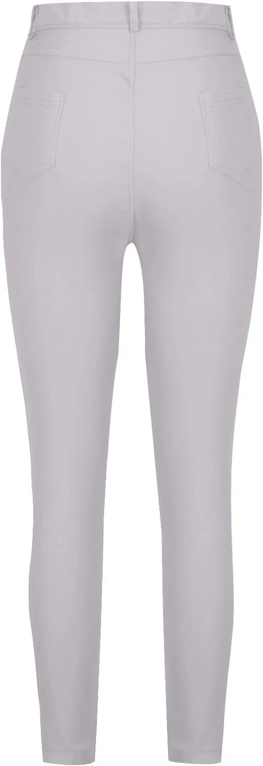 High Waisted Stretchy Skinny Jeans Women Classic Slim Fit Leggings Breathable Butt Lifting Denim Pants with Pockets