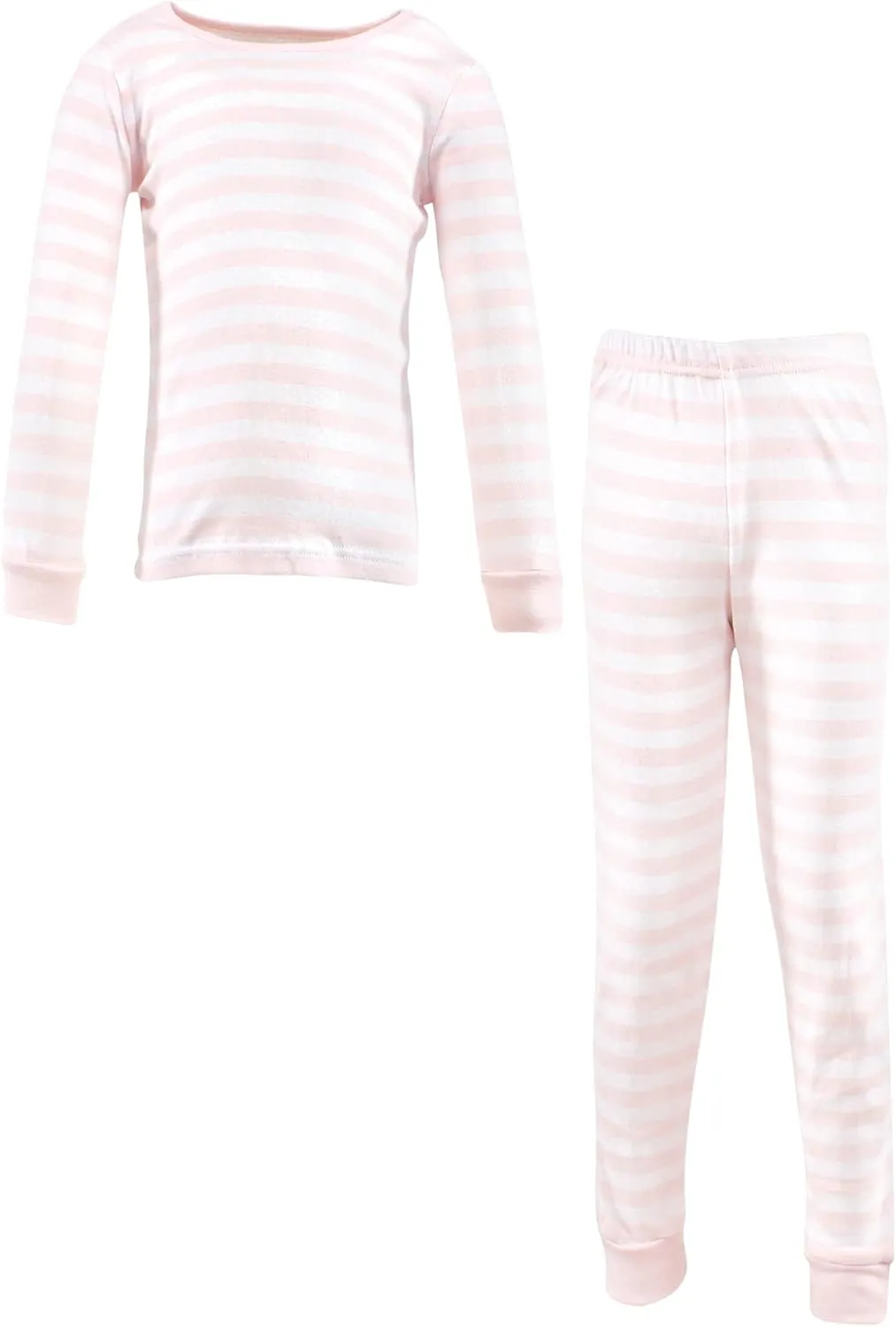 Hudson Baby Baby Girls' Cotton Pajama Set