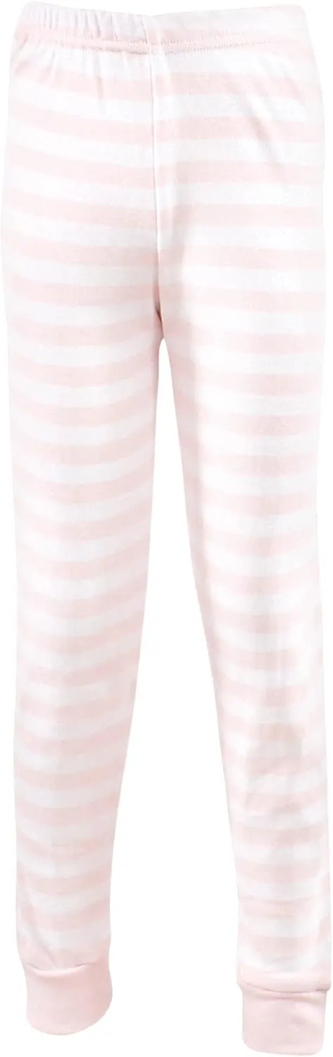 Hudson Baby Baby Girls' Cotton Pajama Set