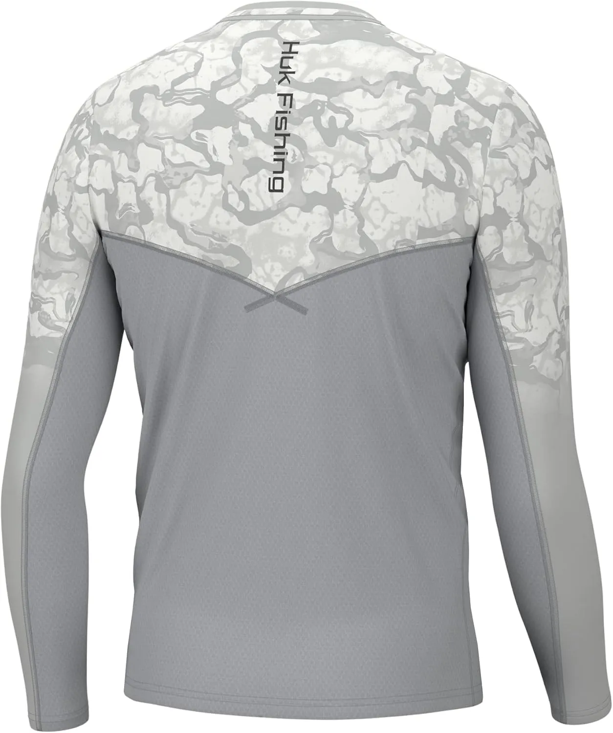 HUK Men's Icon X Crew, Long-Sleeve Performance Fishing Shirt