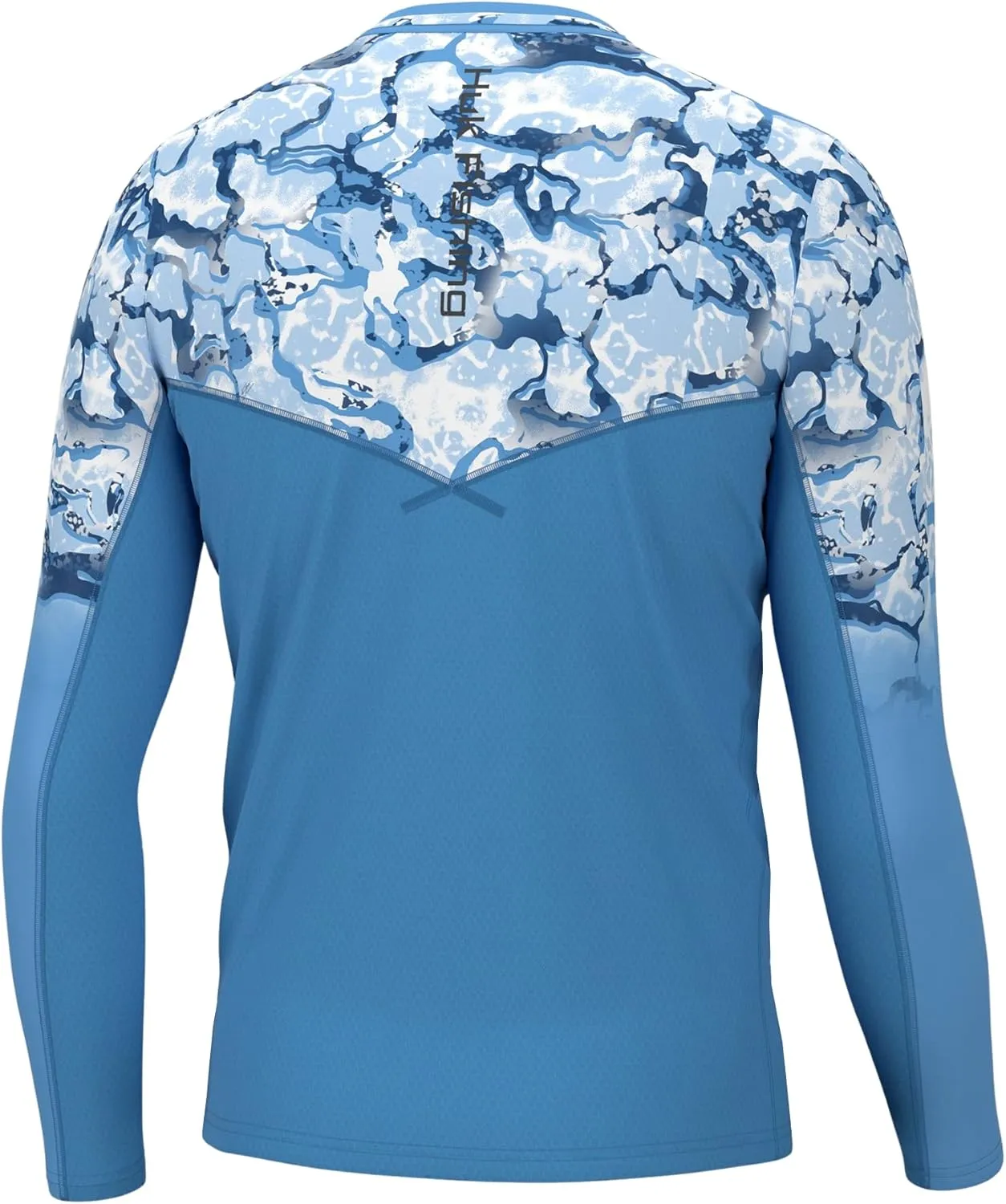 HUK Men's Icon X Crew, Long-Sleeve Performance Fishing Shirt