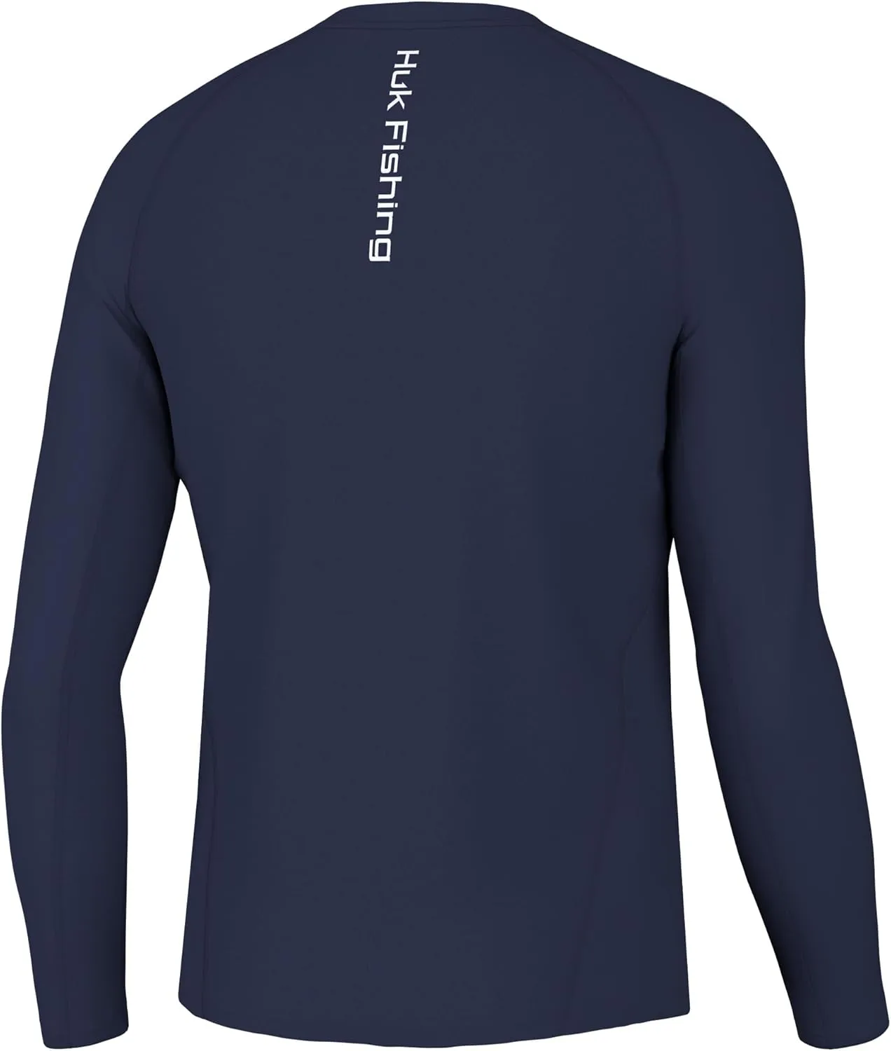 HUK Men's Icon X Crew, Long-Sleeve Performance Fishing Shirt