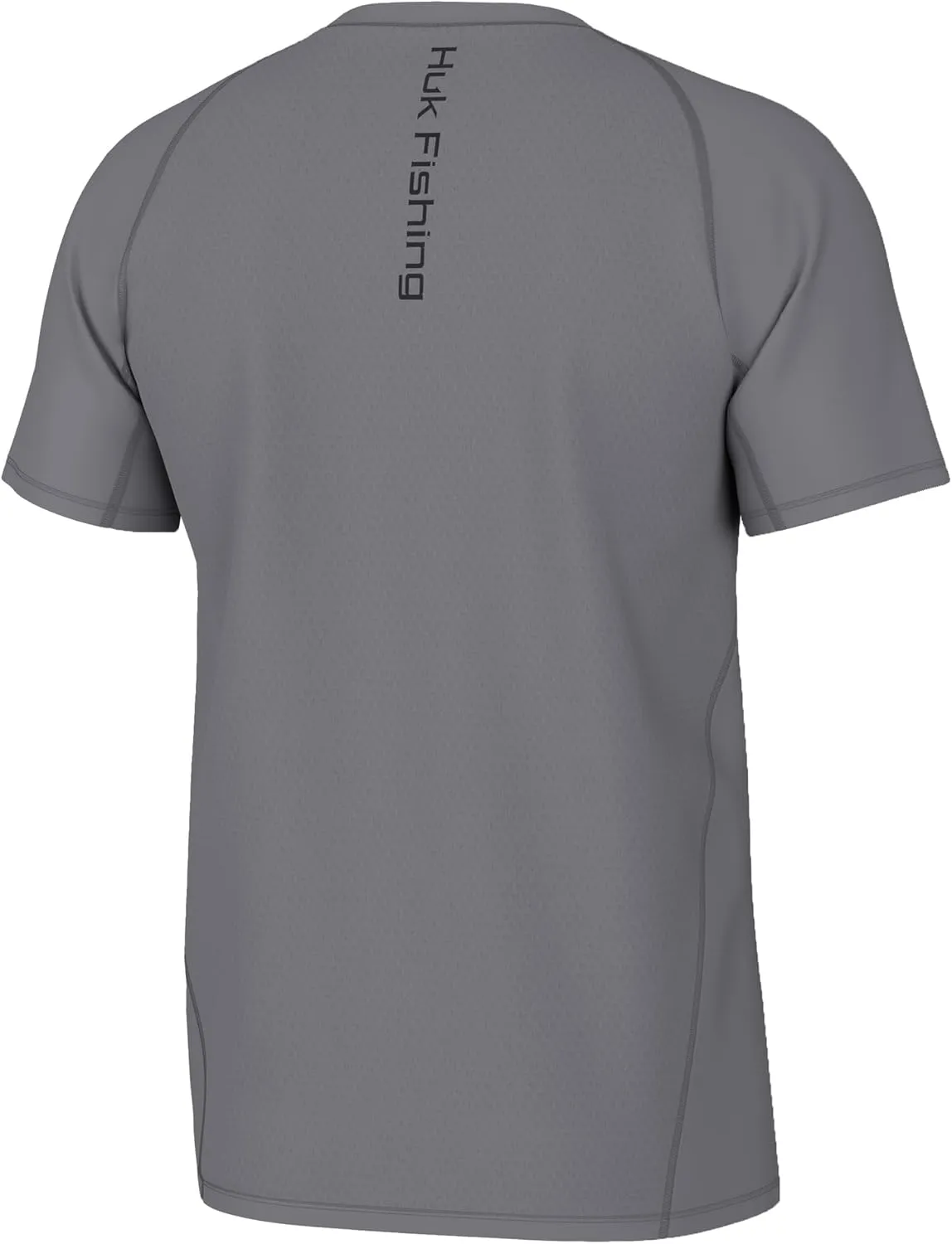 HUK Men's Icon X Crew, Short-Sleeve Performance Fishing Shirt