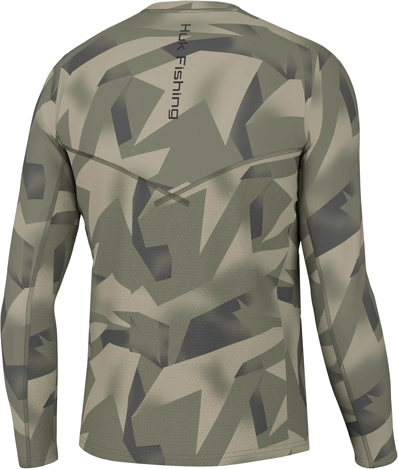 HUK Men's Icon X Pattern Long Sleeve, Performance Fishing Shirt