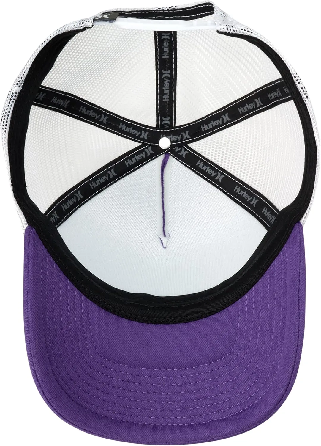 Hurley Womens Trucker Hat - Curved Brim Lightweight Mesh Adjustable Snapback Summer Baseball Cap for Women