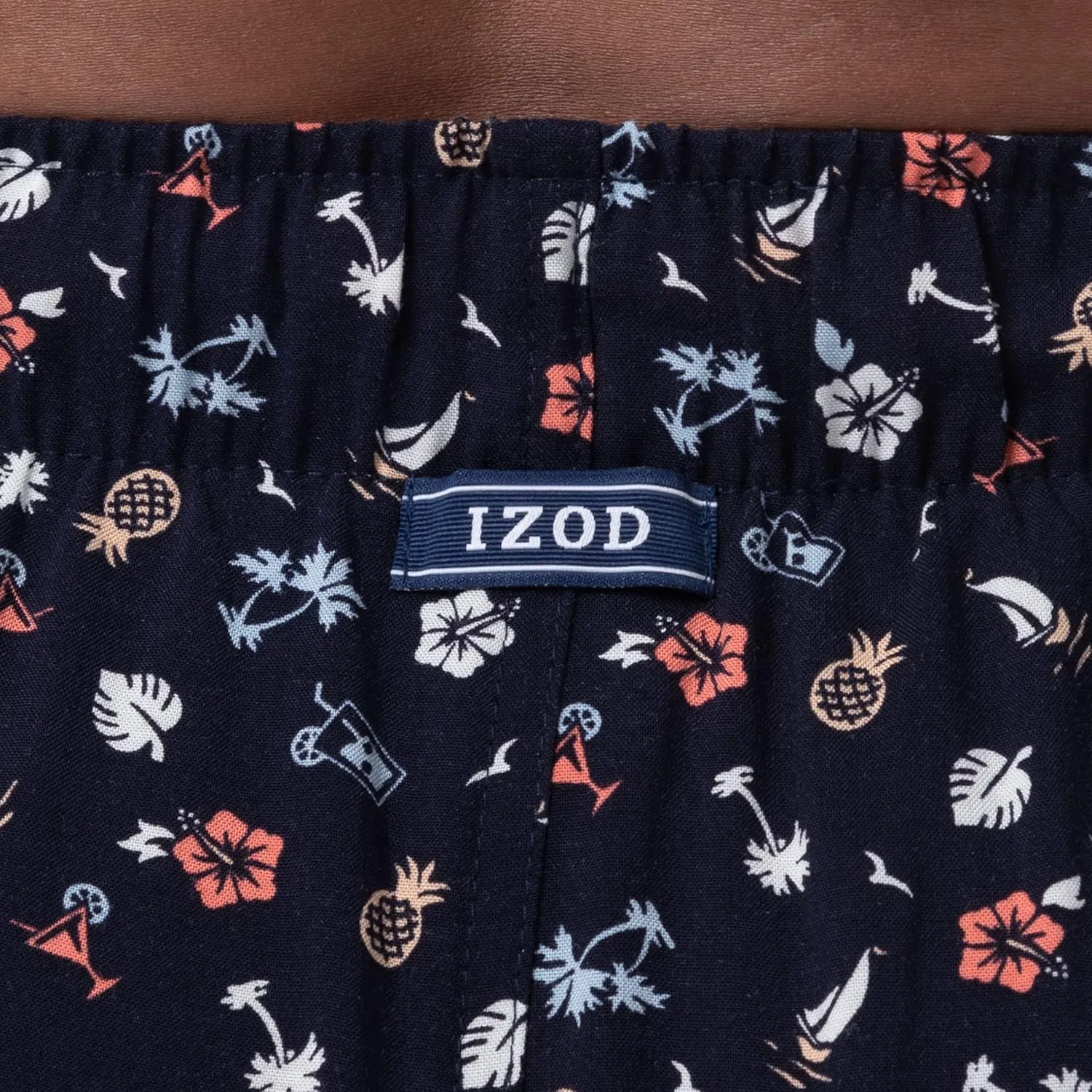 IZOD Men's Printed Rayon Sleep Pant