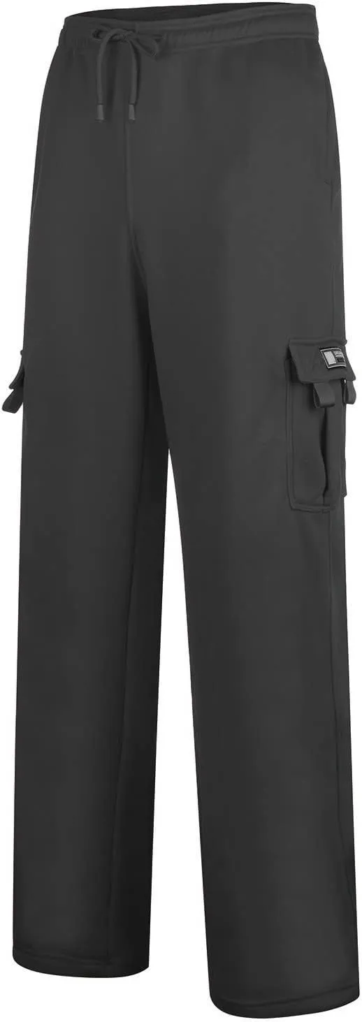 LCMTWX Mens Joggers Solid Pants Casual Jogging Sports Elastic with Pockets Men's Men's Pants Athletic Loose Fit