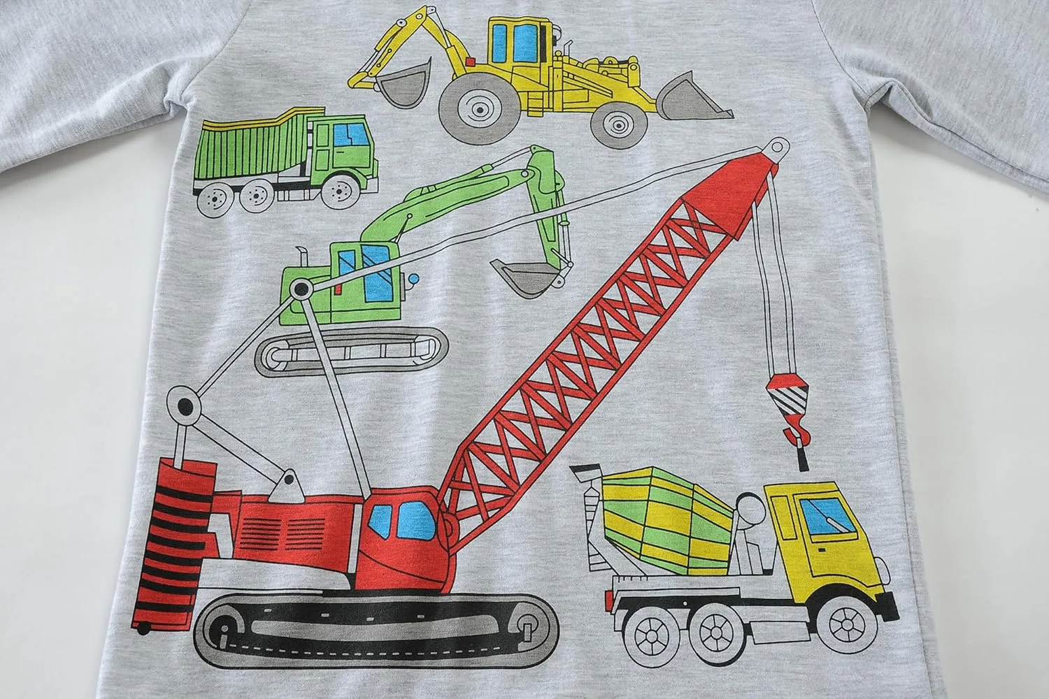Little Hand Toddler Boys Pajamas Monster Truck Cotton Planets Sleepwear Pjs Sets Long Sleeve Excavator Jammies