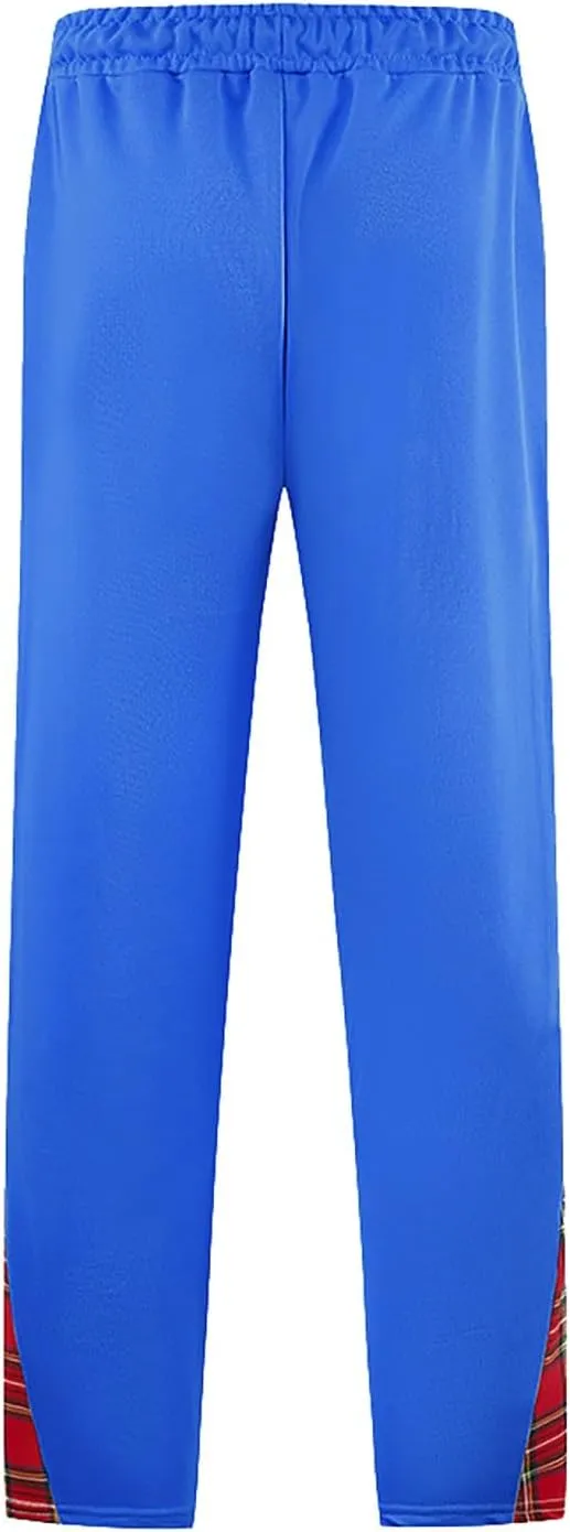 Men's Baggy Sweatpants Plus Size Elastic Waist Drawstring Wide Leg Casual Pants Fashion Breathable Joggers Trousers