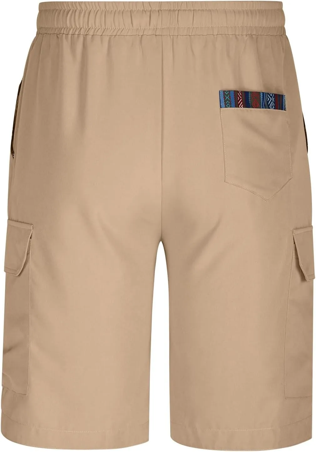 Mens Cargo Shorts Regular Fit Multi Pockets Outdoor Cargo Short Quick Dry Beach Shorts Athletic Running Shorts
