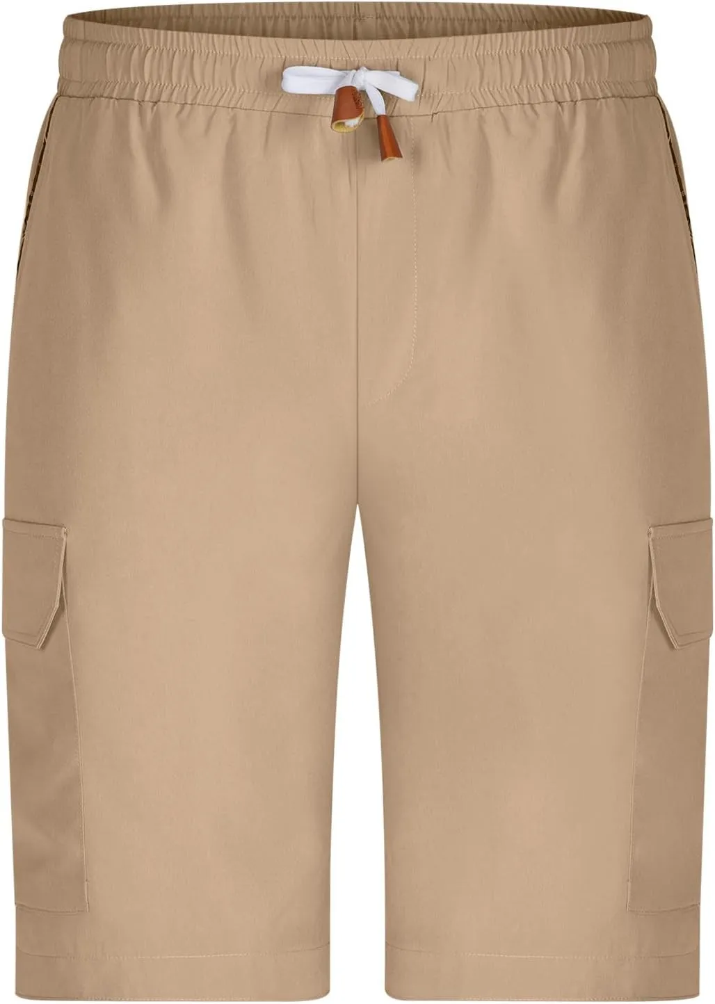 Mens Cargo Shorts Regular Fit Multi Pockets Outdoor Cargo Short Quick Dry Beach Shorts Athletic Running Shorts