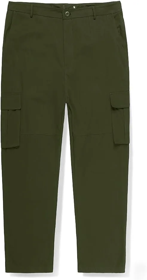 Men's Cargo Sweatpants Loose Fit Pants Joggers for Men with Pockets