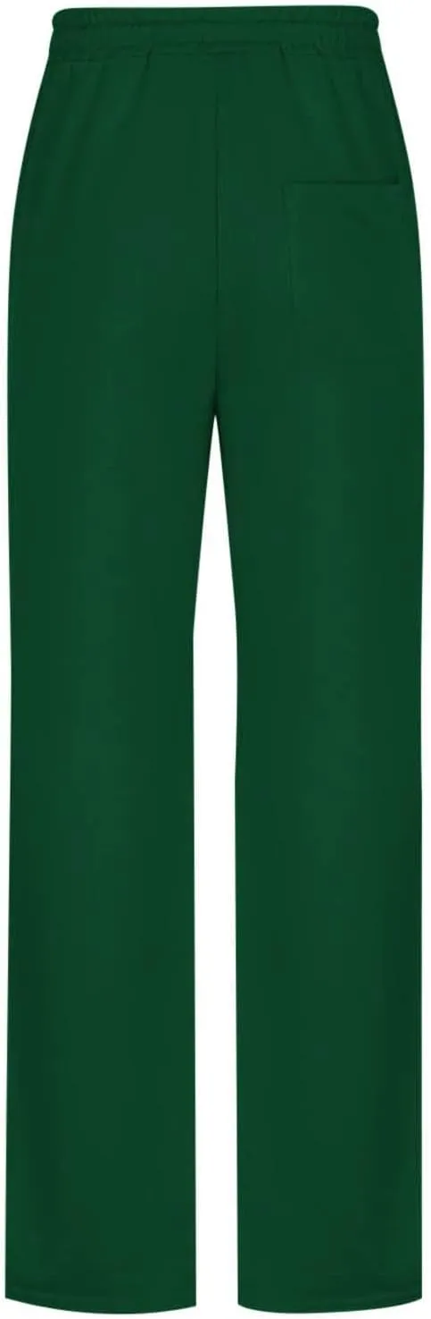 Mens Cargo Sweatpants Multi Pockets, Fleece Drawstring Elastic Waist Trousers, Loose Fit Casual Solid Color Long Pant