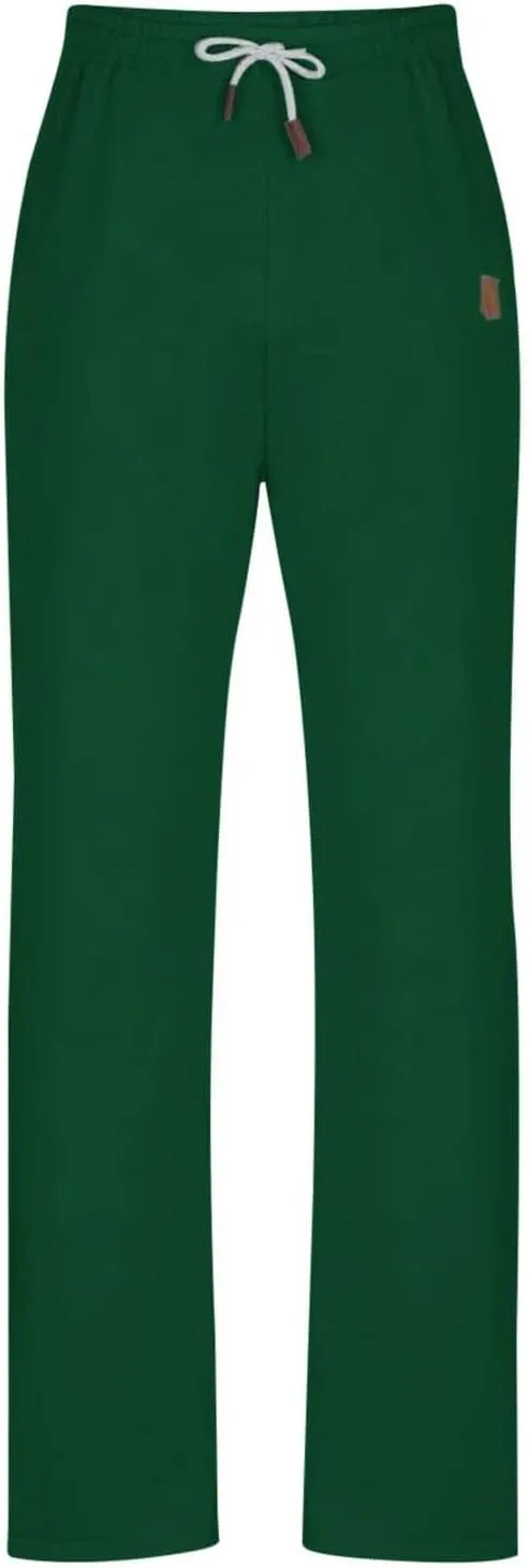 Mens Cargo Sweatpants Multi Pockets, Fleece Drawstring Elastic Waist Trousers, Loose Fit Casual Solid Color Long Pant