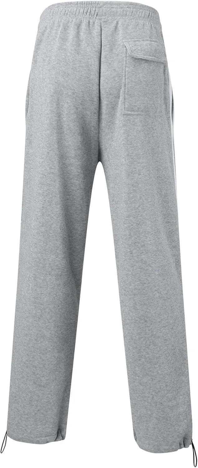 Men's Casual Cargo Sweatpants, Drawstring Waist Joggers Tactical Loose Fit Pants for Men, Athletic Sweatpants for Men