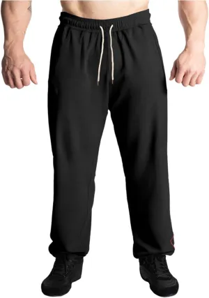 Men's Casual Pants Elastic Waist Drawstring Joggers Sports Pants Lightweight Loose Fit Straight Trousers with Pockets